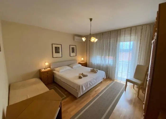 Daire With Parking Space Punat, Krk - 24863 *